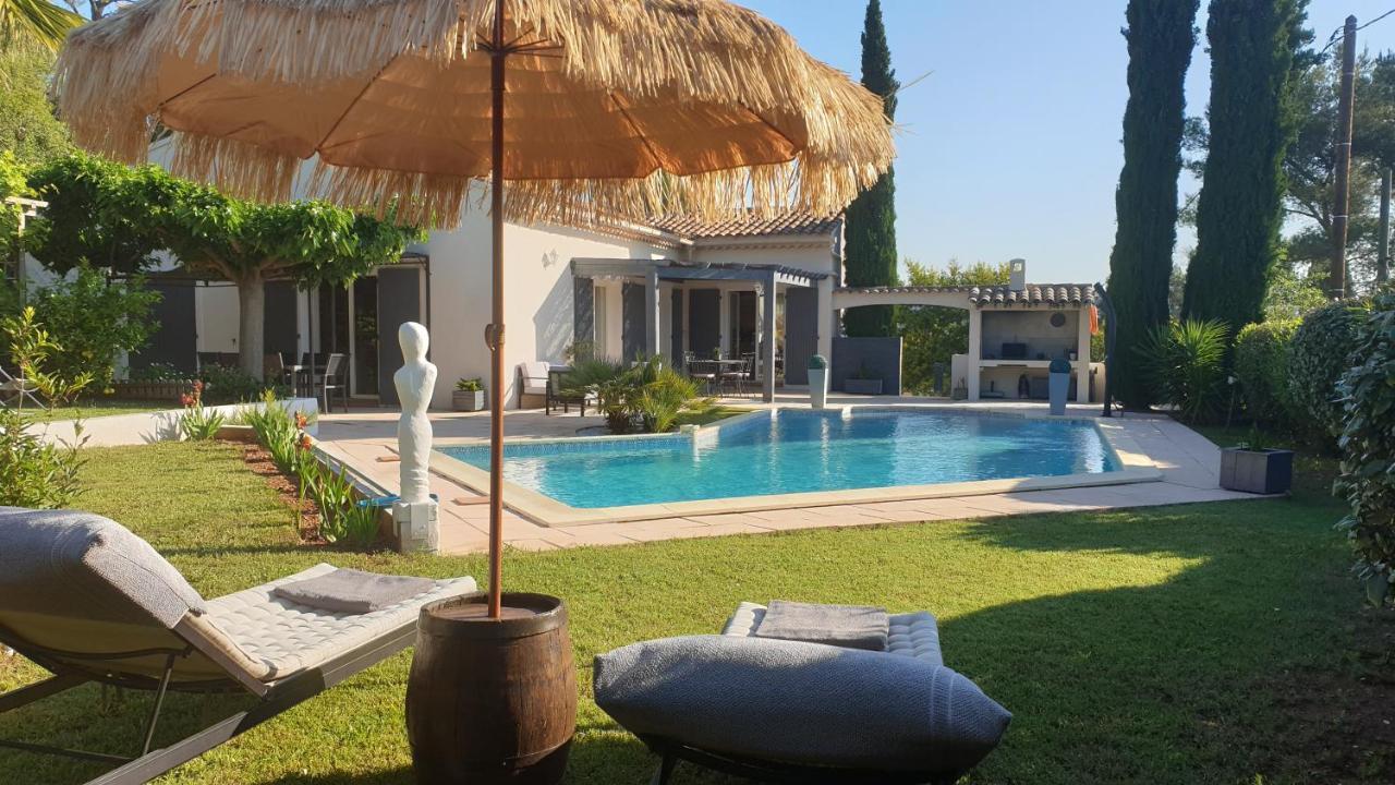 La Villa D'Olivene Cuers Bagian luar foto